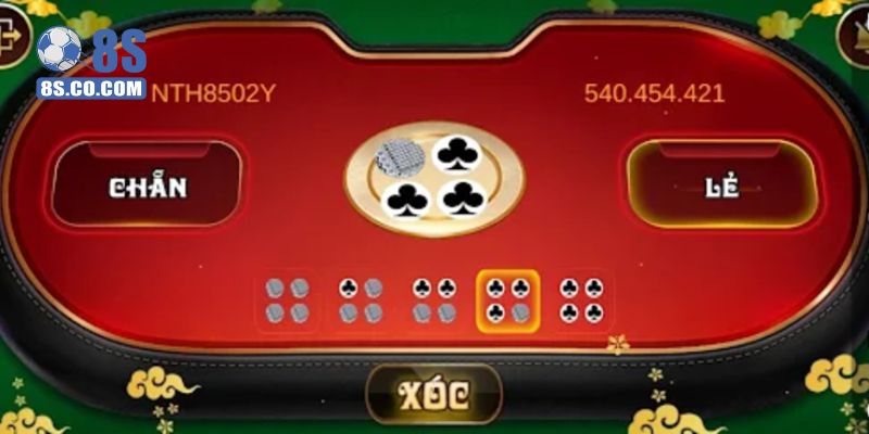 Cửa cược Game xóc đĩa đổi thưởng 8s
